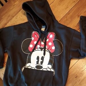Disney Black and Red Hoodie with Iconic Style